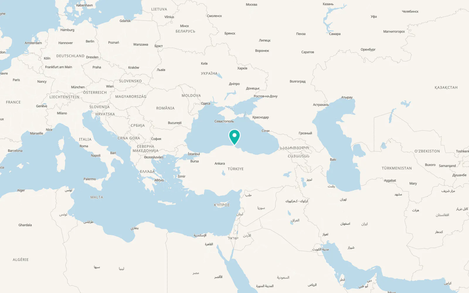Map of Kabalı