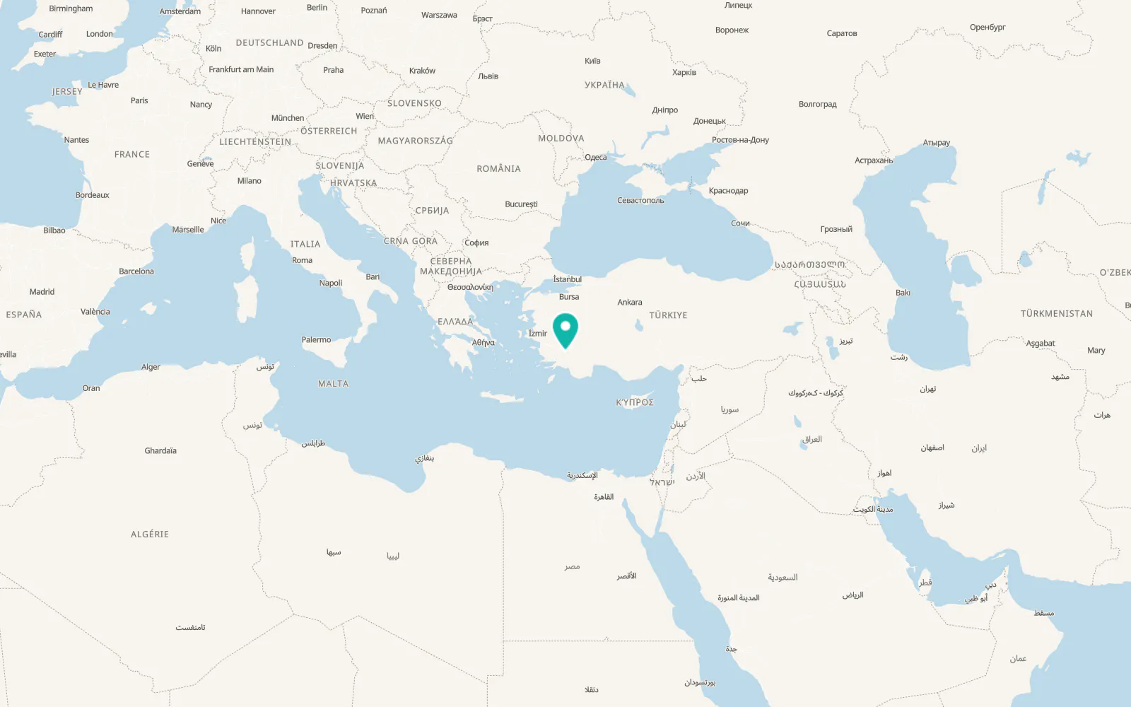 Map of Kale