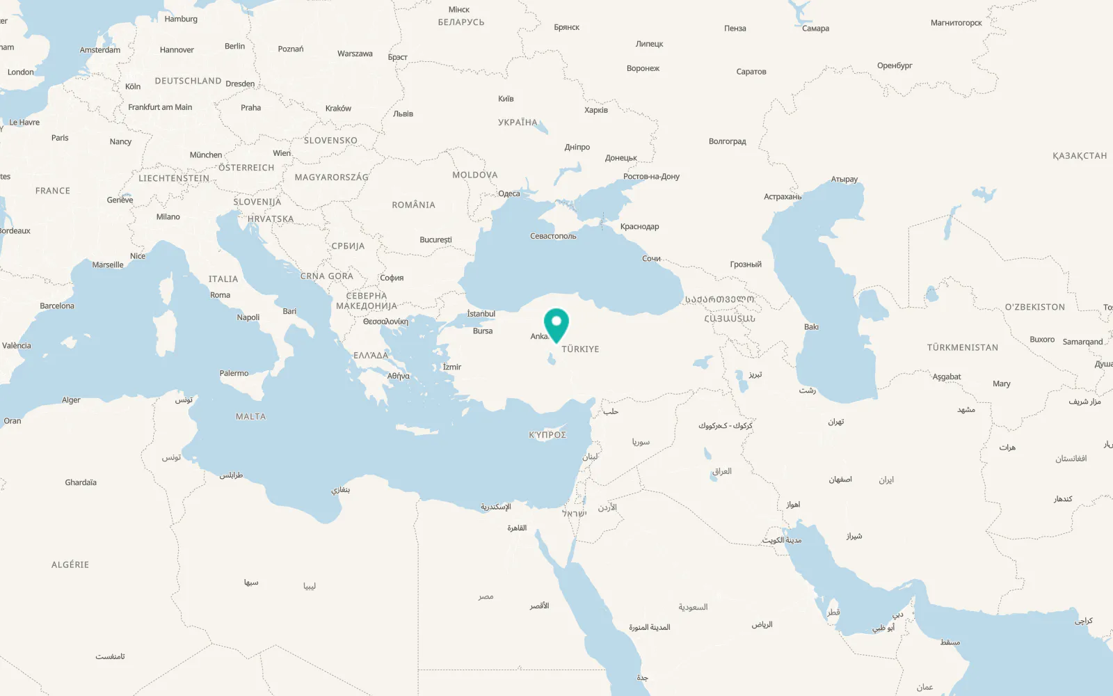 Map of Kaman