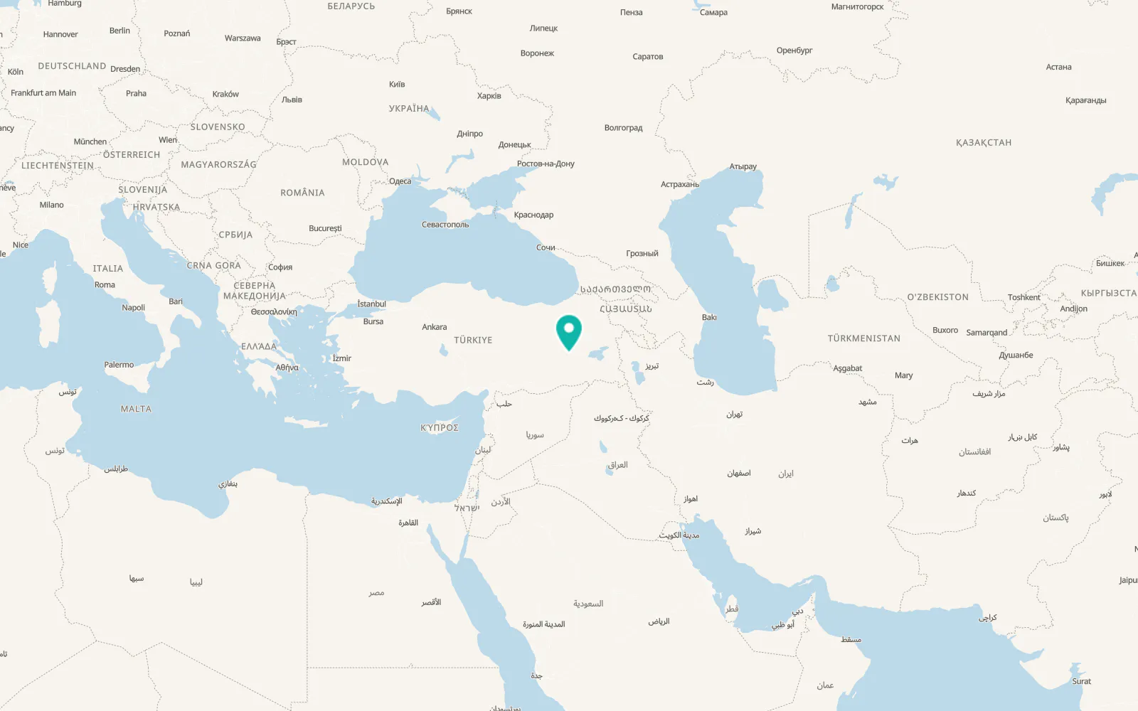 Map of Karaburcak
