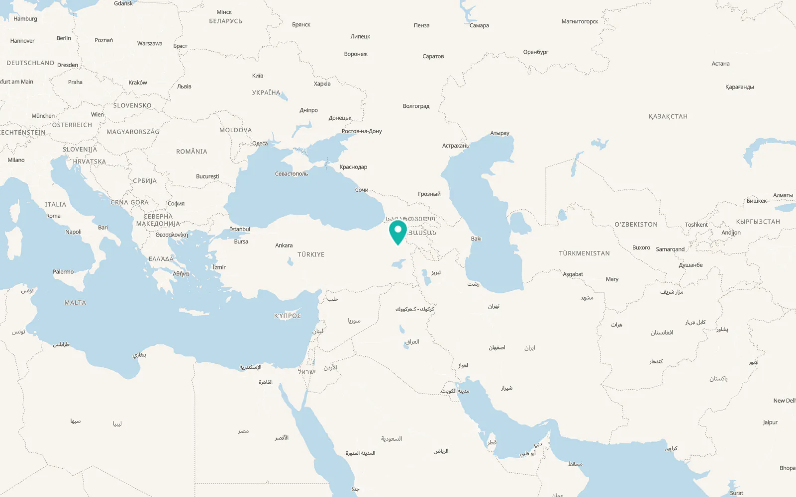 Map of Karasu