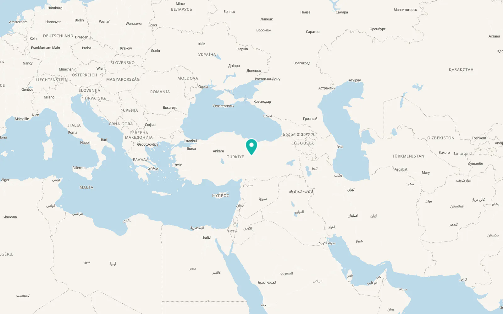 Map of Kavak