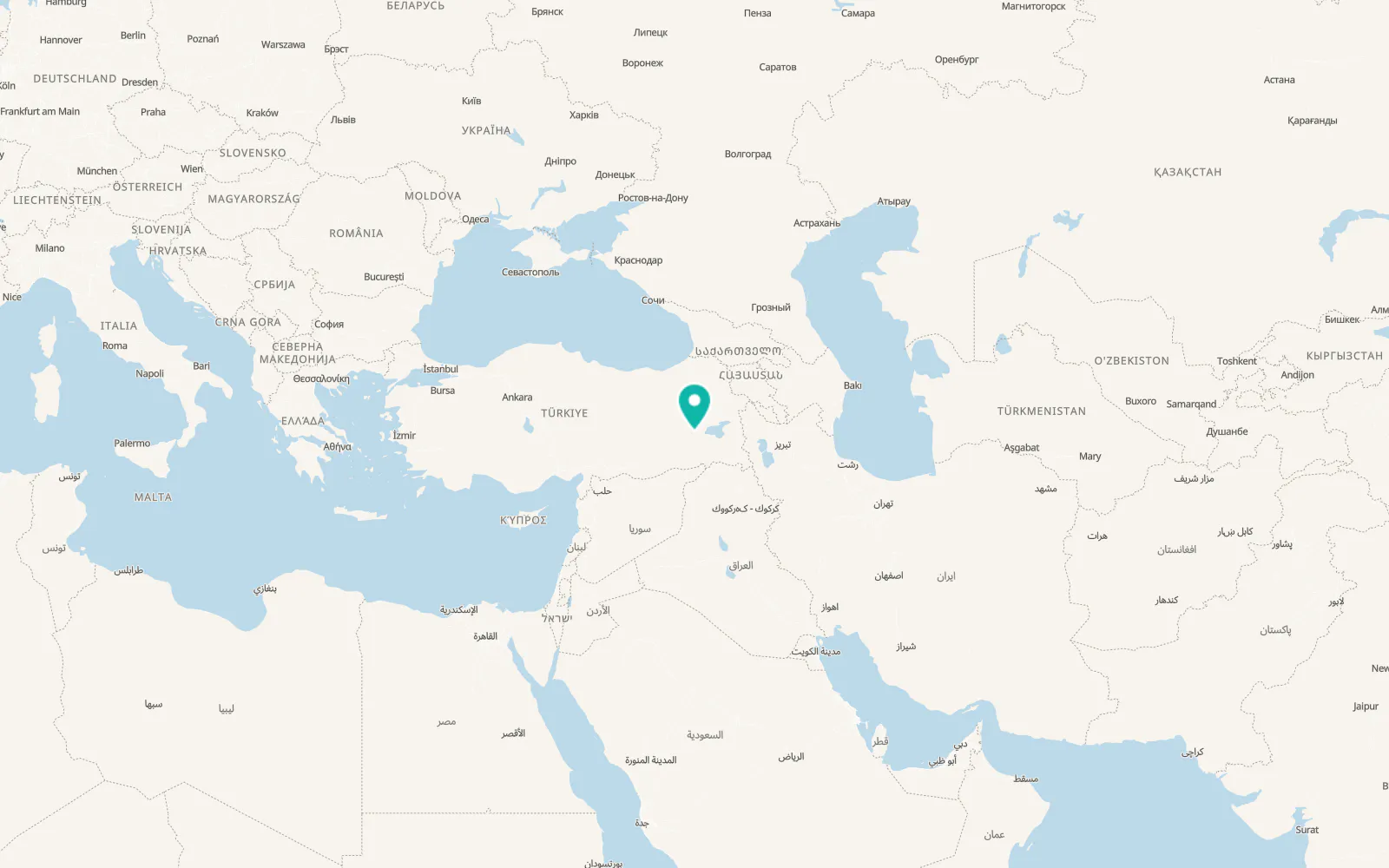 Map of Kavakbaşı