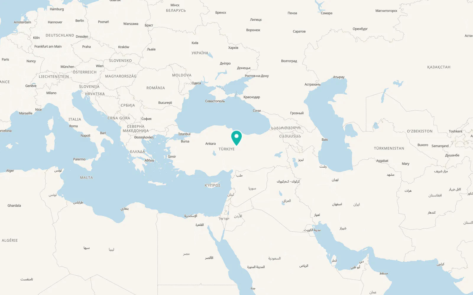 Map of Kayadibi