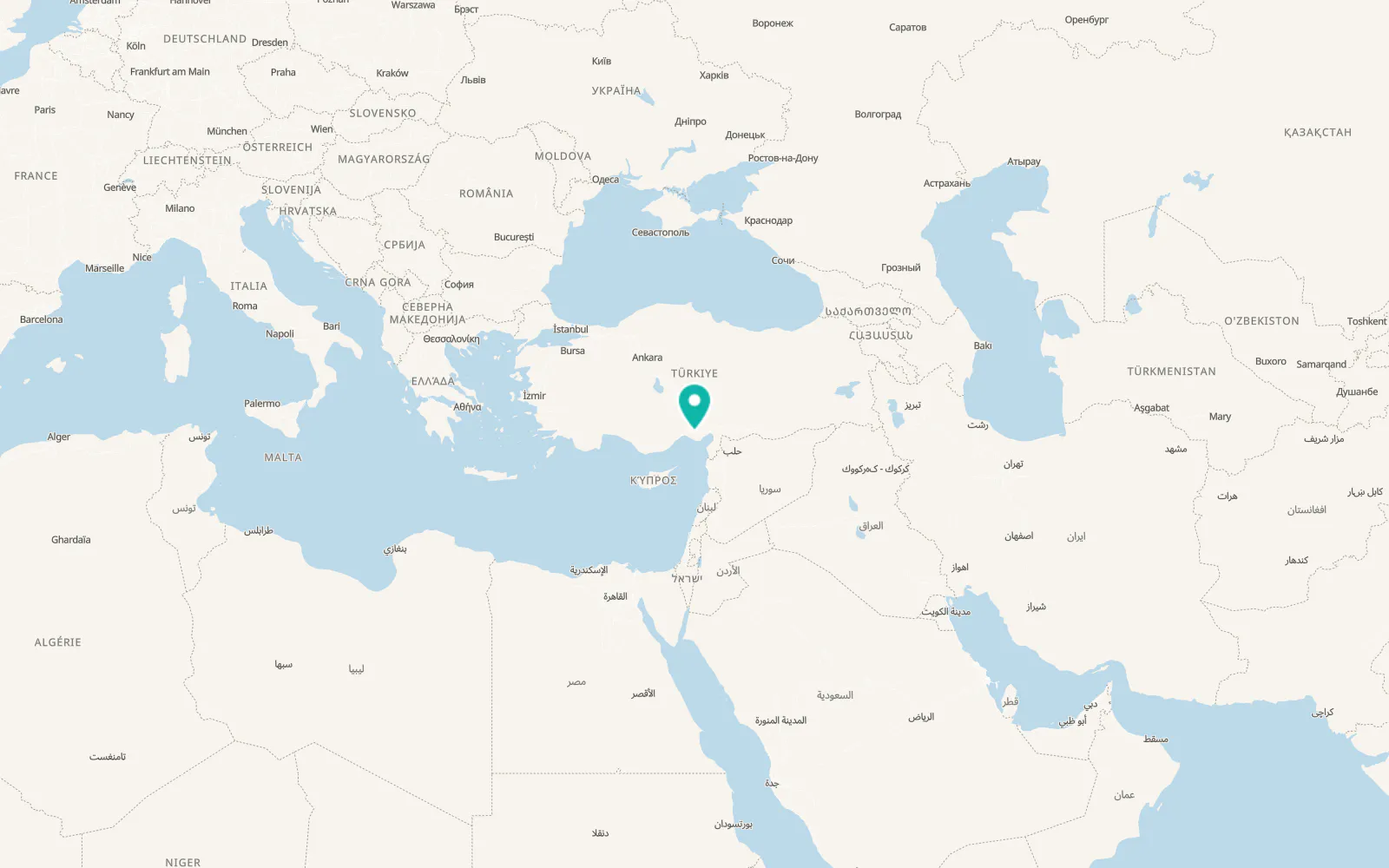 Map of Kayıslı