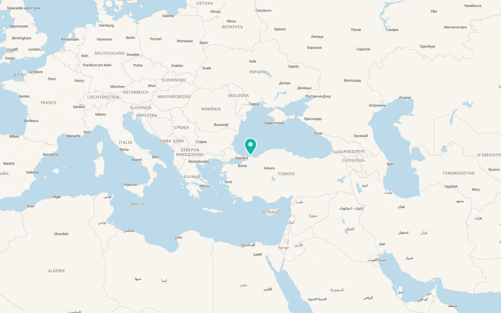 Map of Kefken