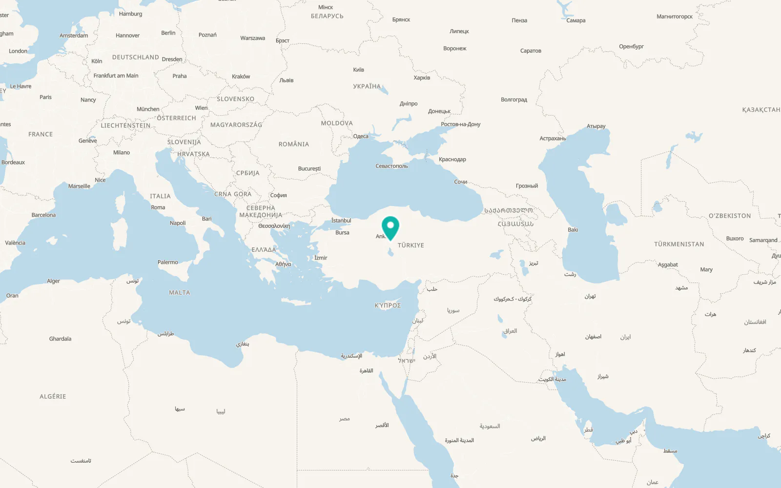Map of Kesikköprü