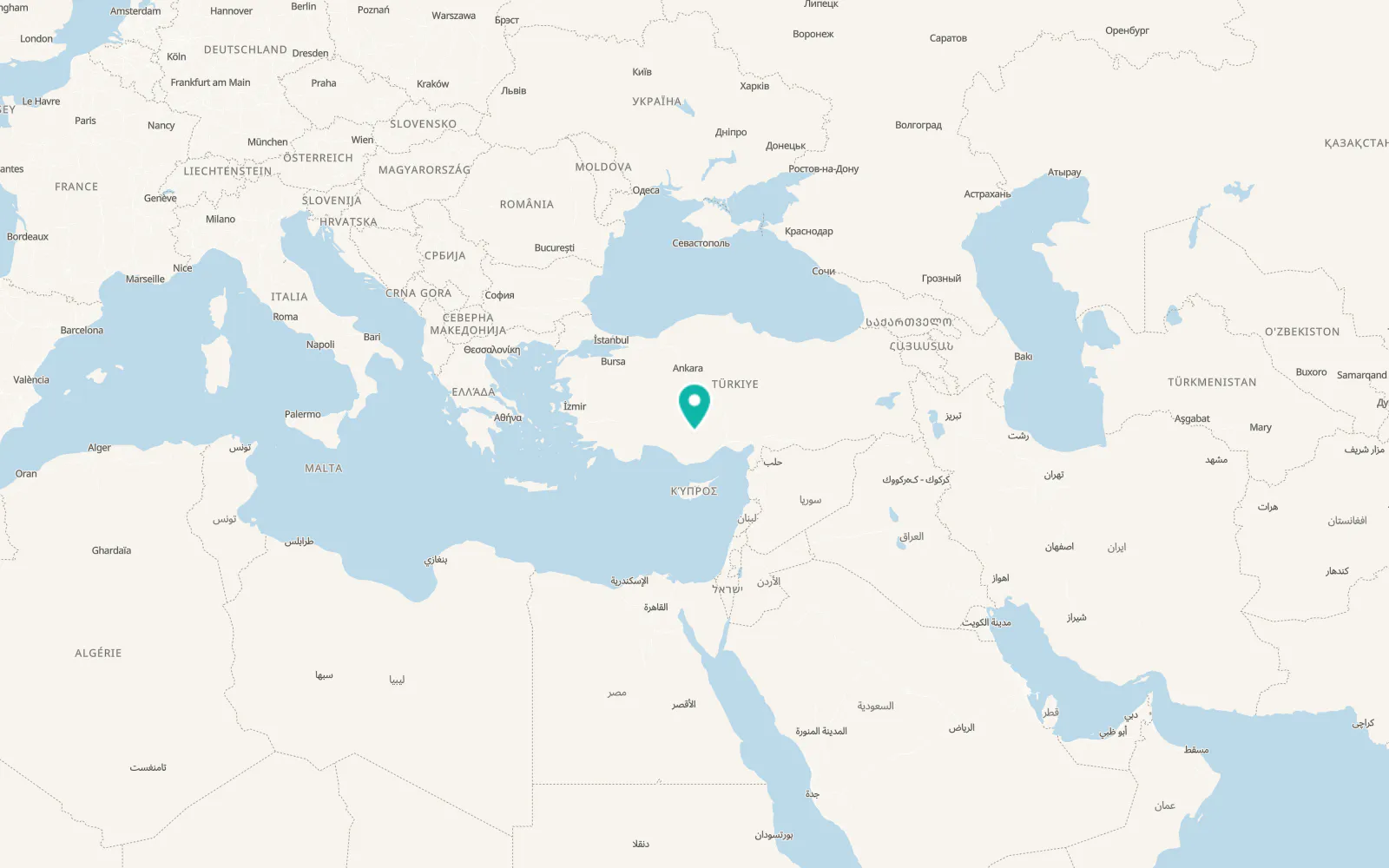 Map of Kılbasan