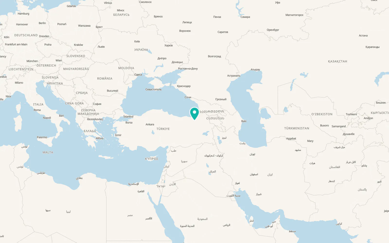 Map of Kırık