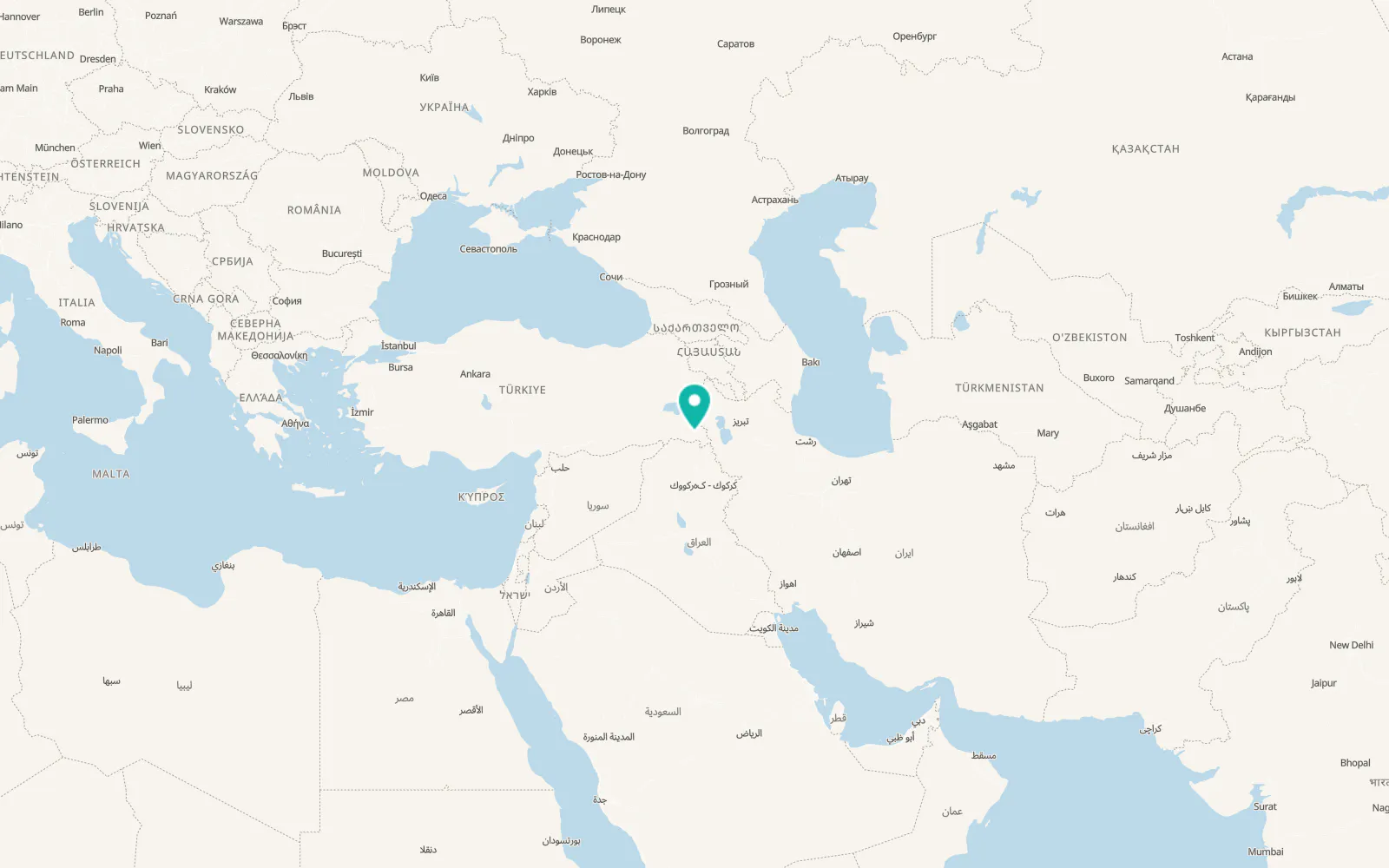 Map of Kırıkdağ