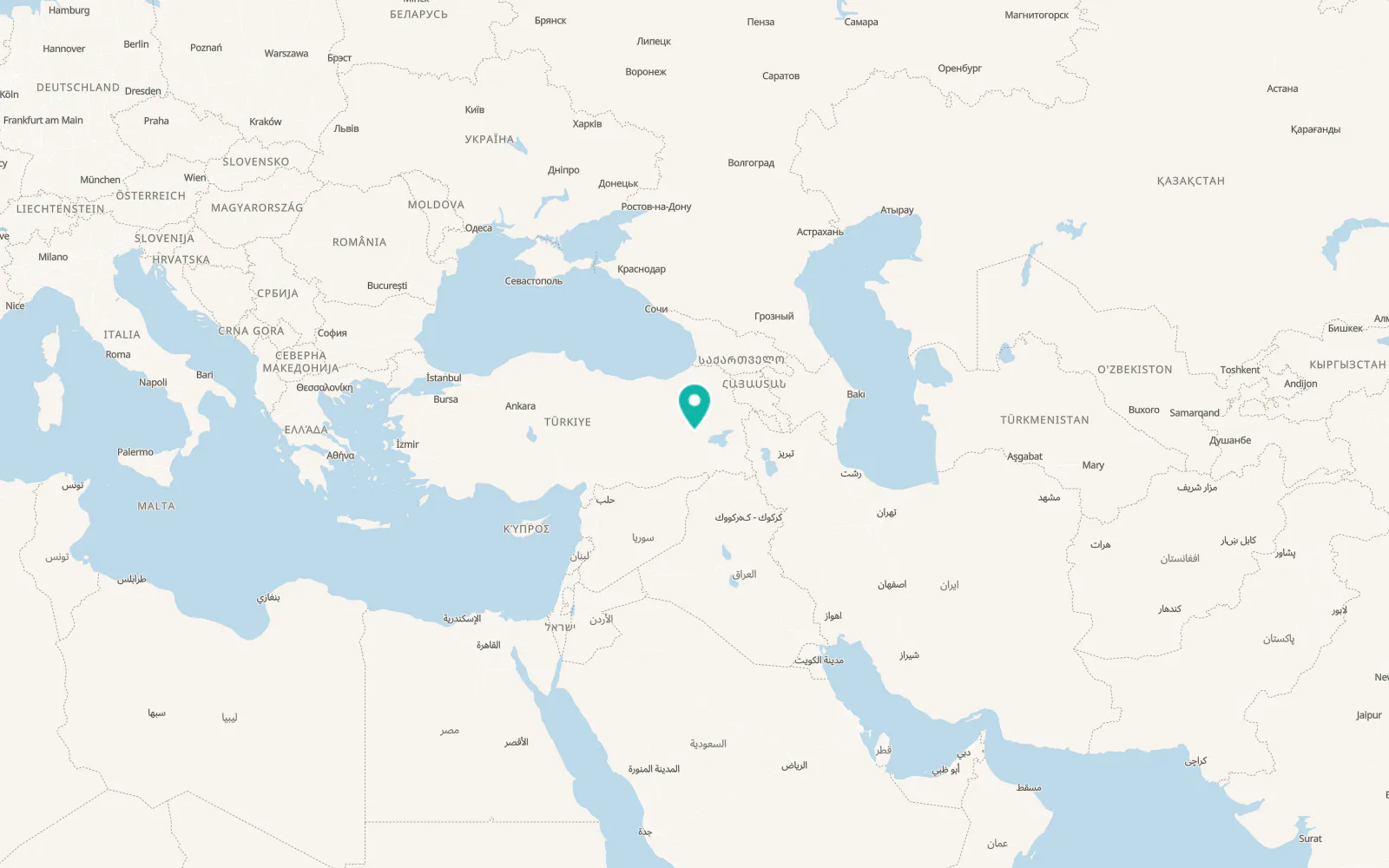 Map of Kırköy