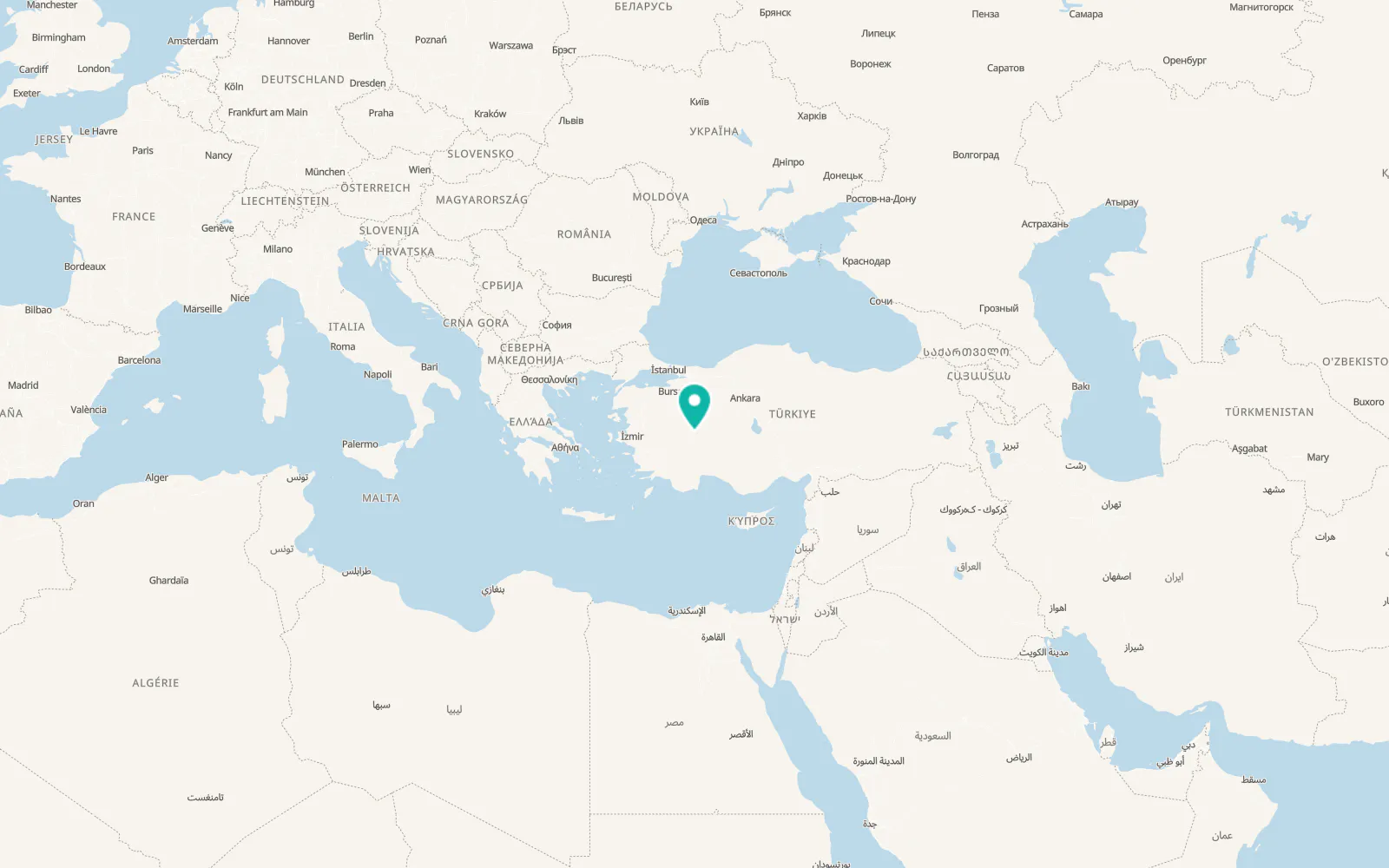 Map of Kızık