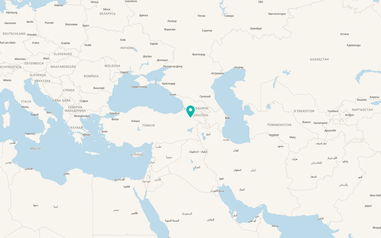 Map of Kötek