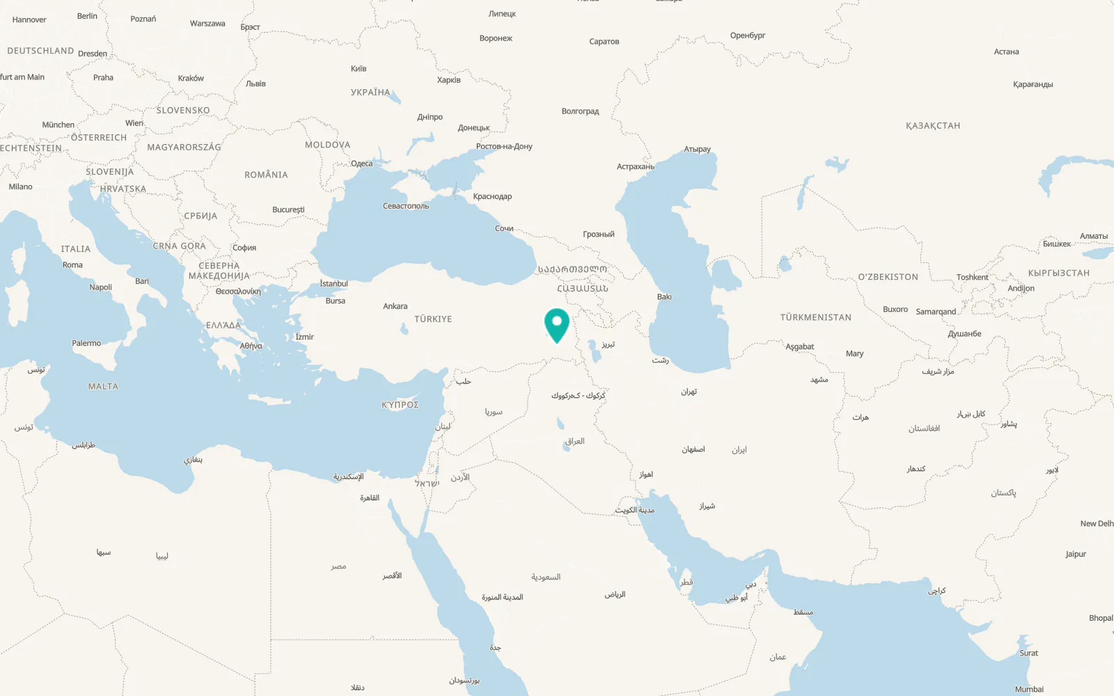 Map of Konalga