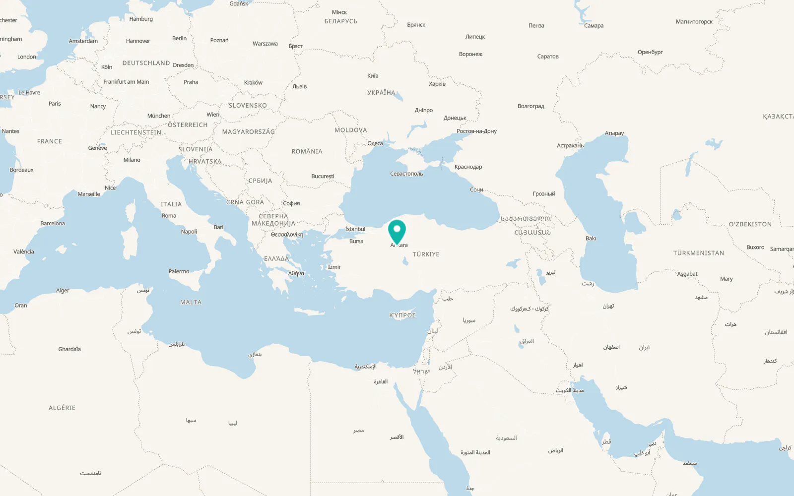 Map of Koparan