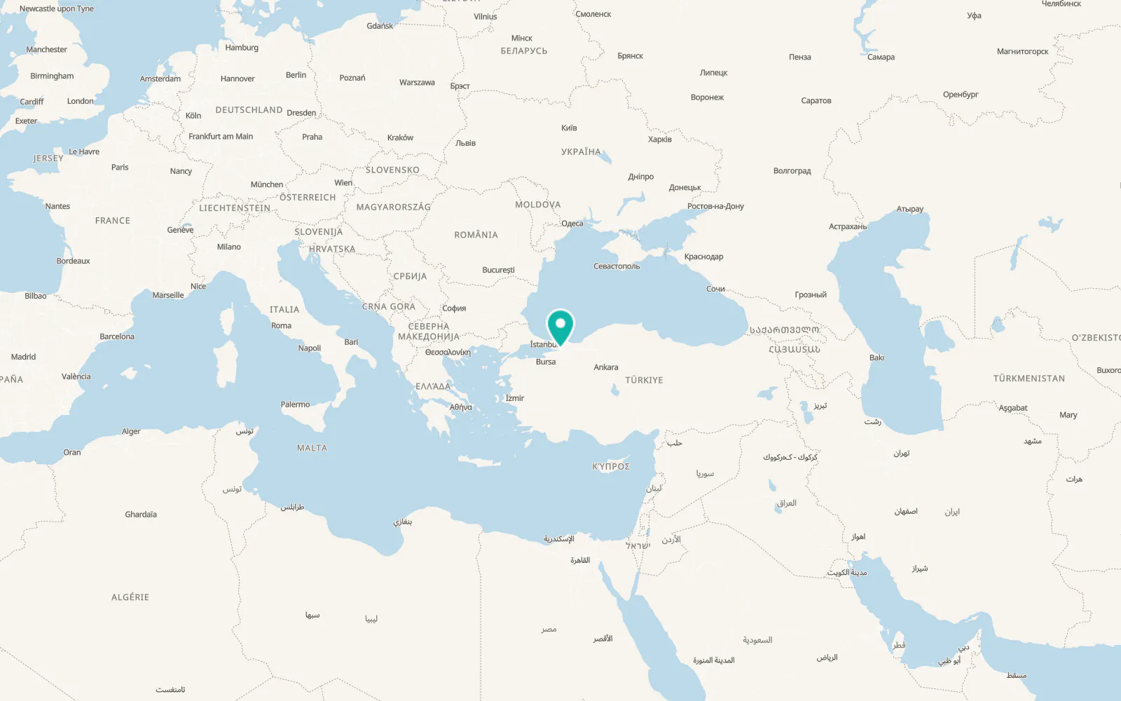 Map of Kullar