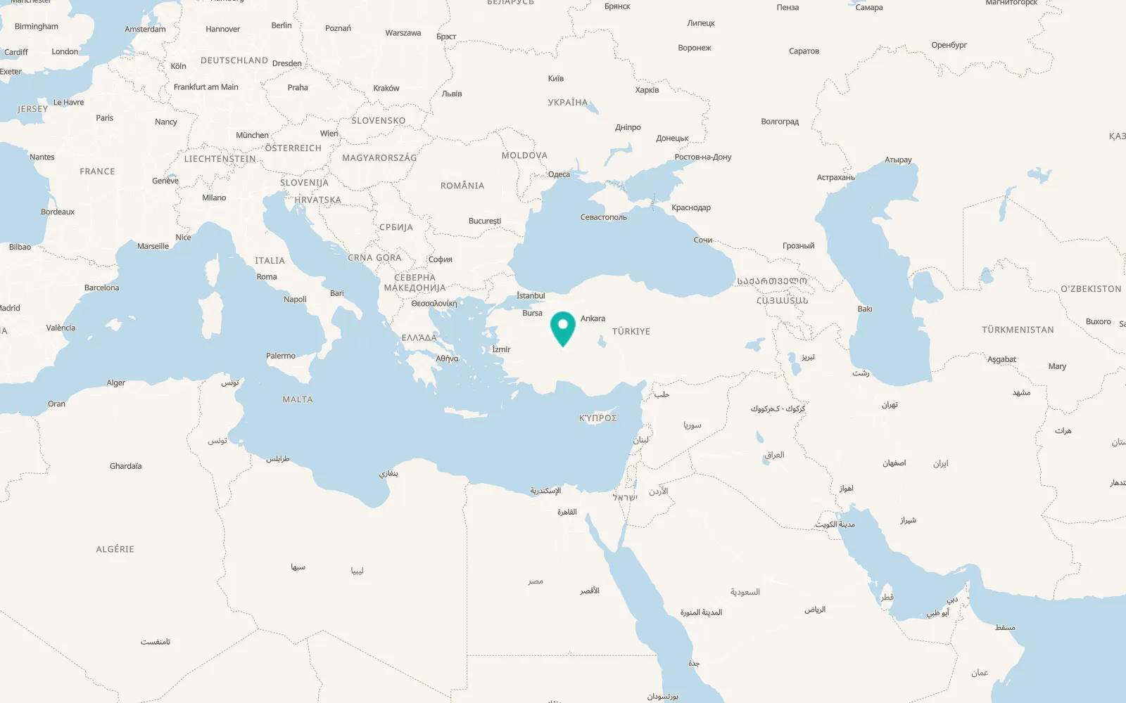 Map of Kumdanlı