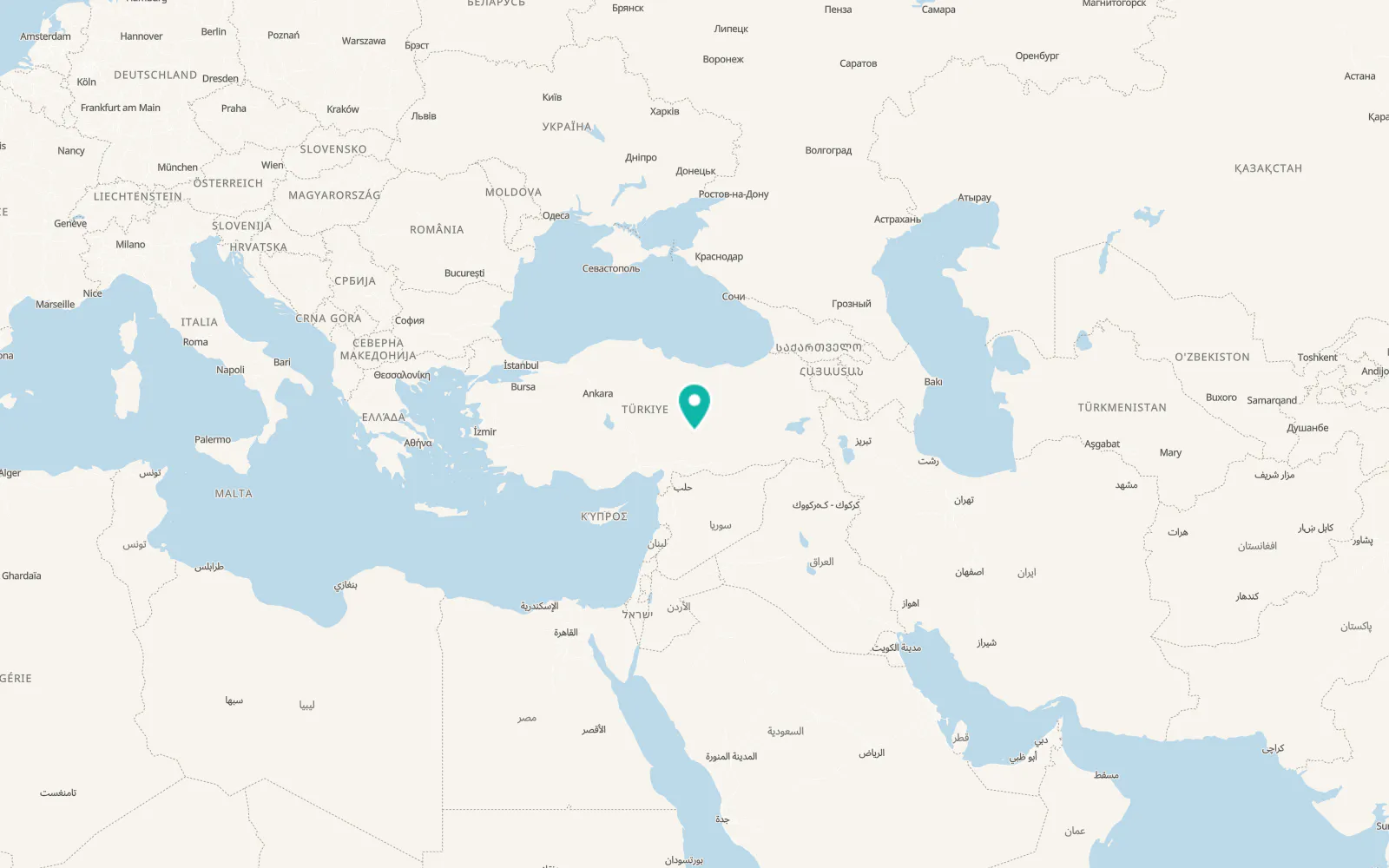 Map of Kürecik