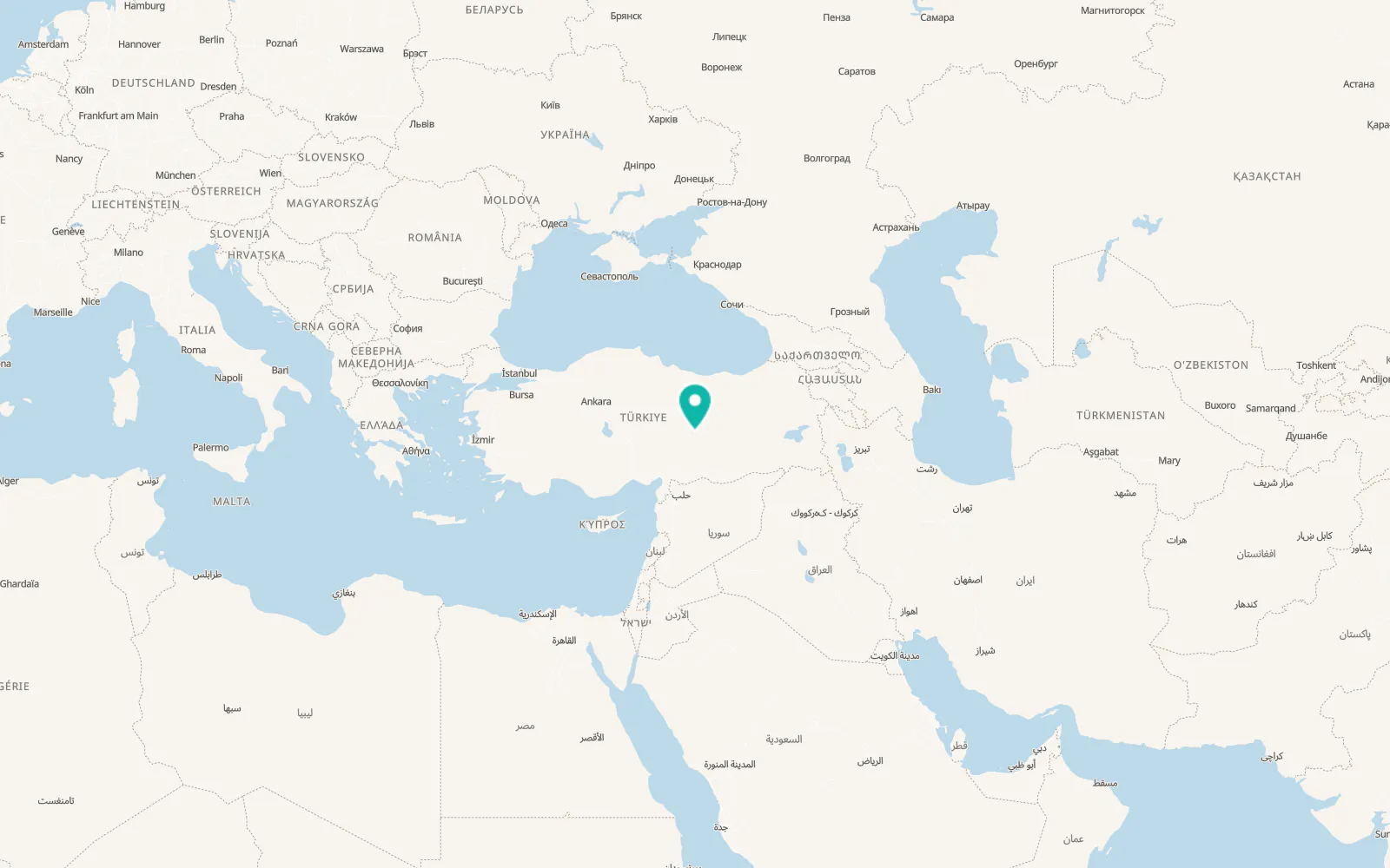 Map of Kurşunlu