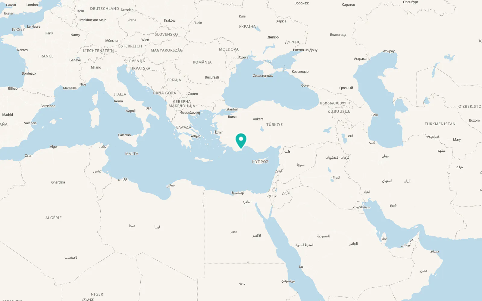 Map of Mavikent