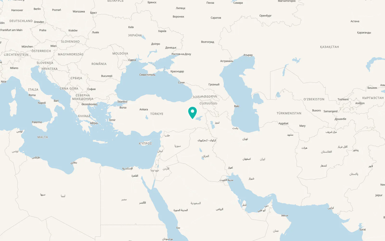 Map of Meydan