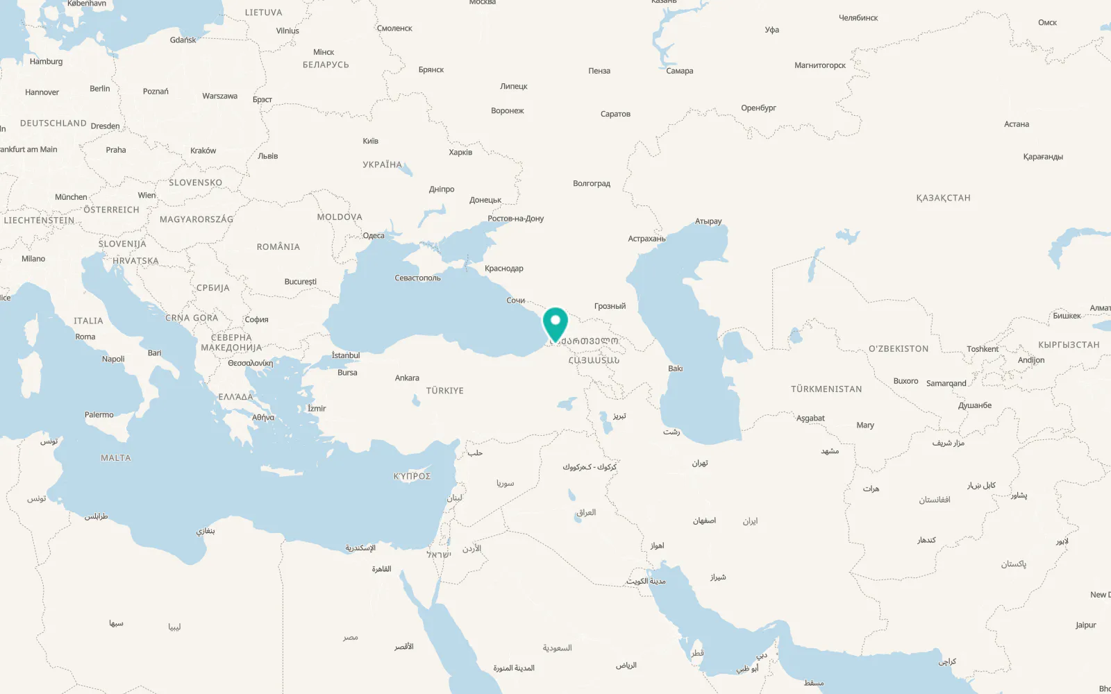 Map of Meydancık