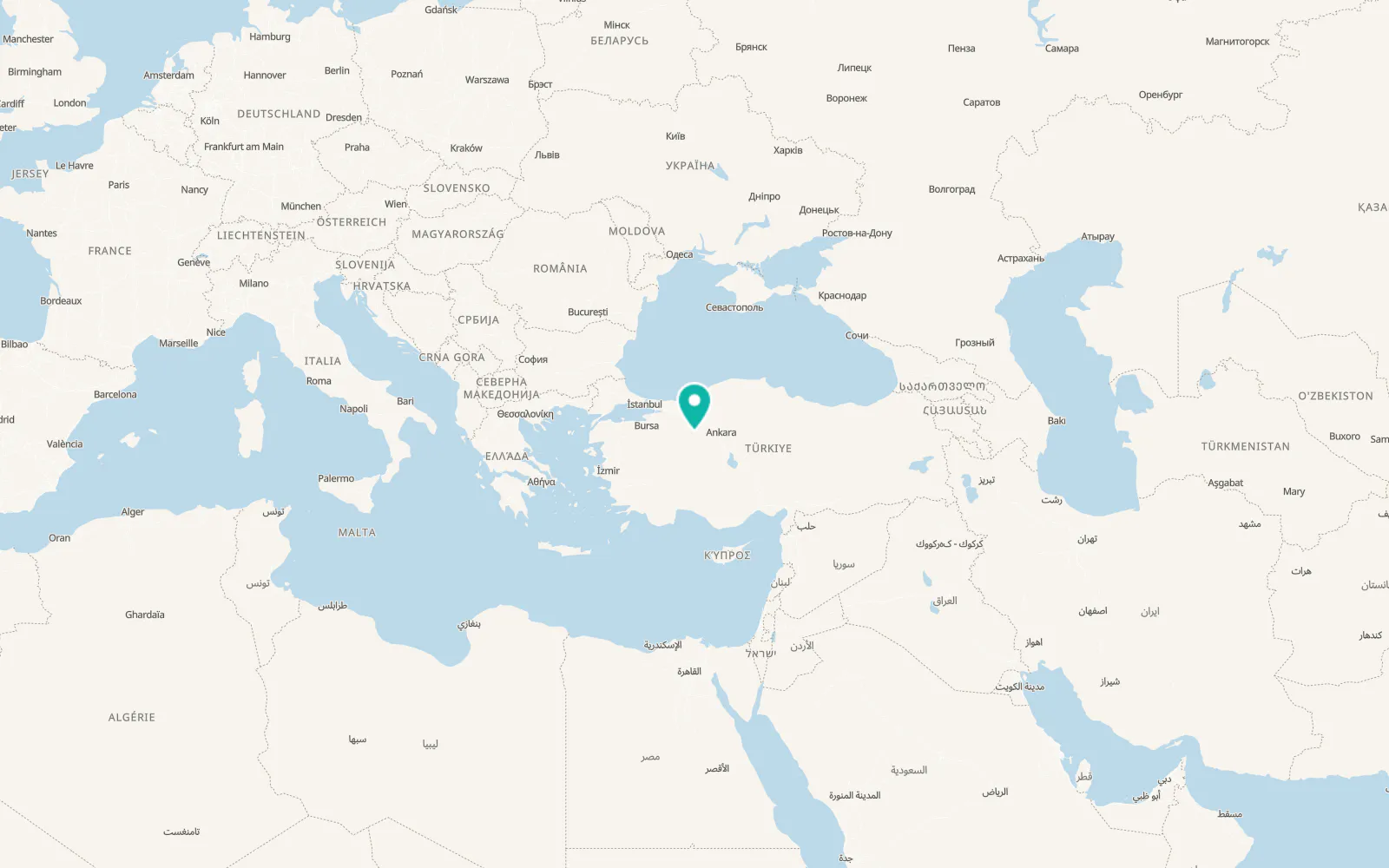 Map of Mihalıçcık