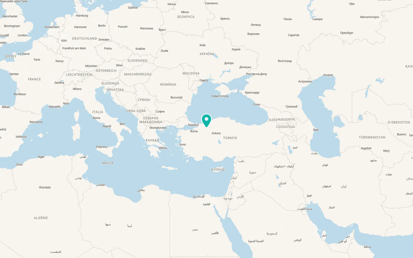 Map of Mudurnu
