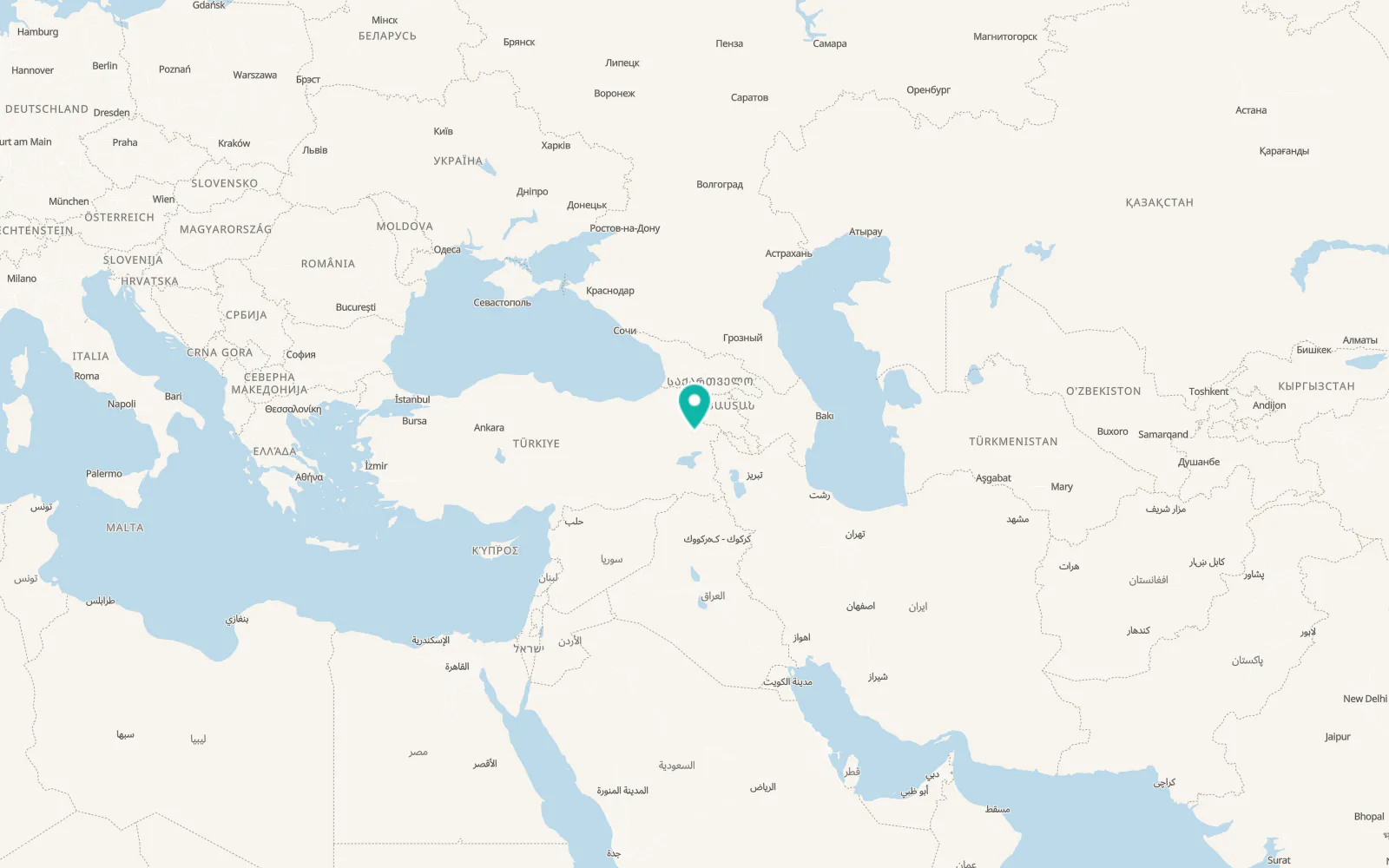 Map of Murat