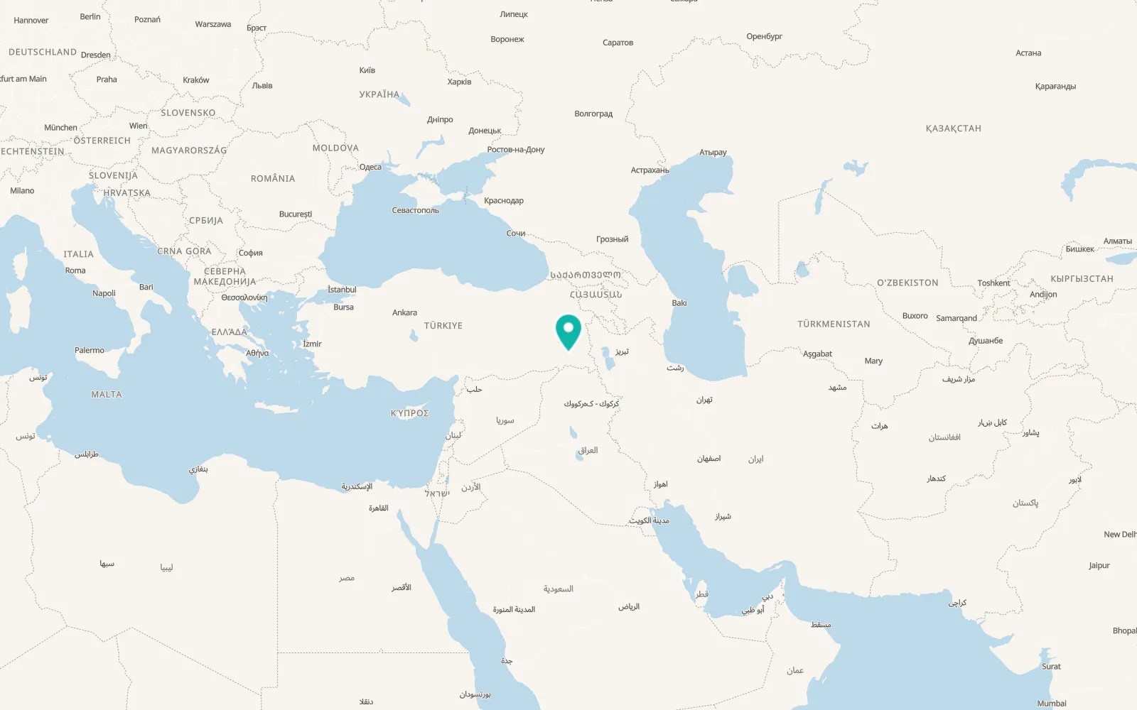 Map of Narlı