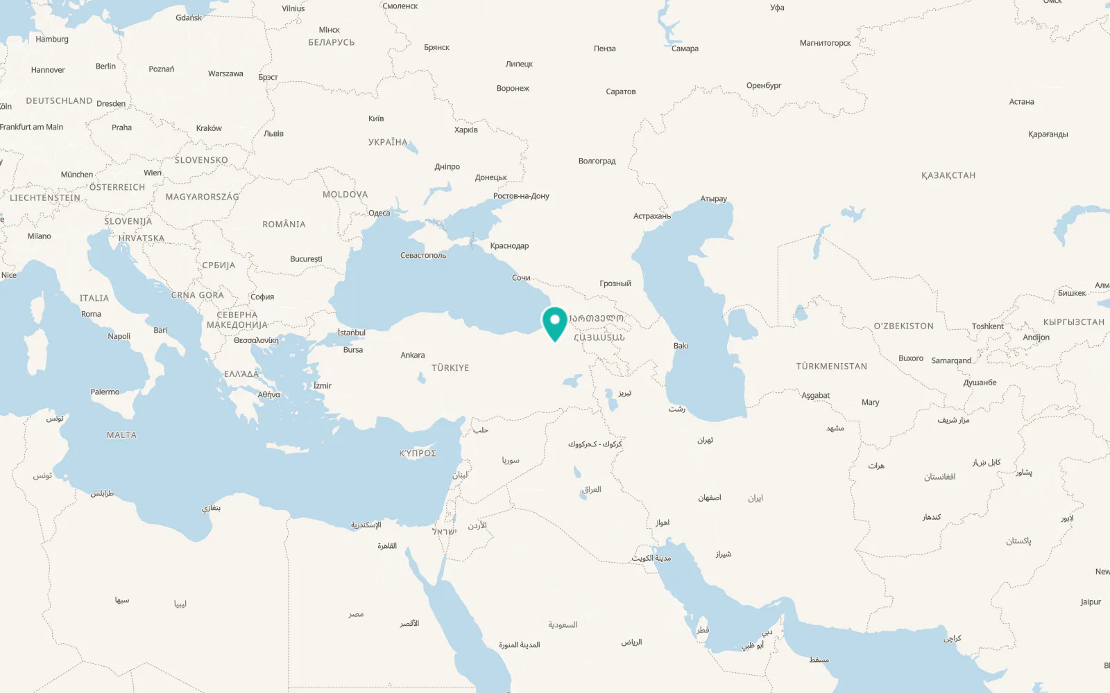 Map of Narman
