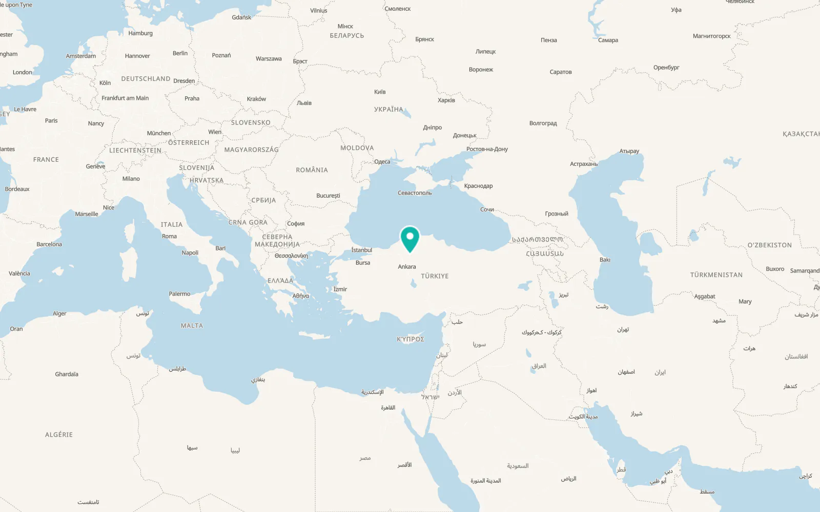 Map of Orta