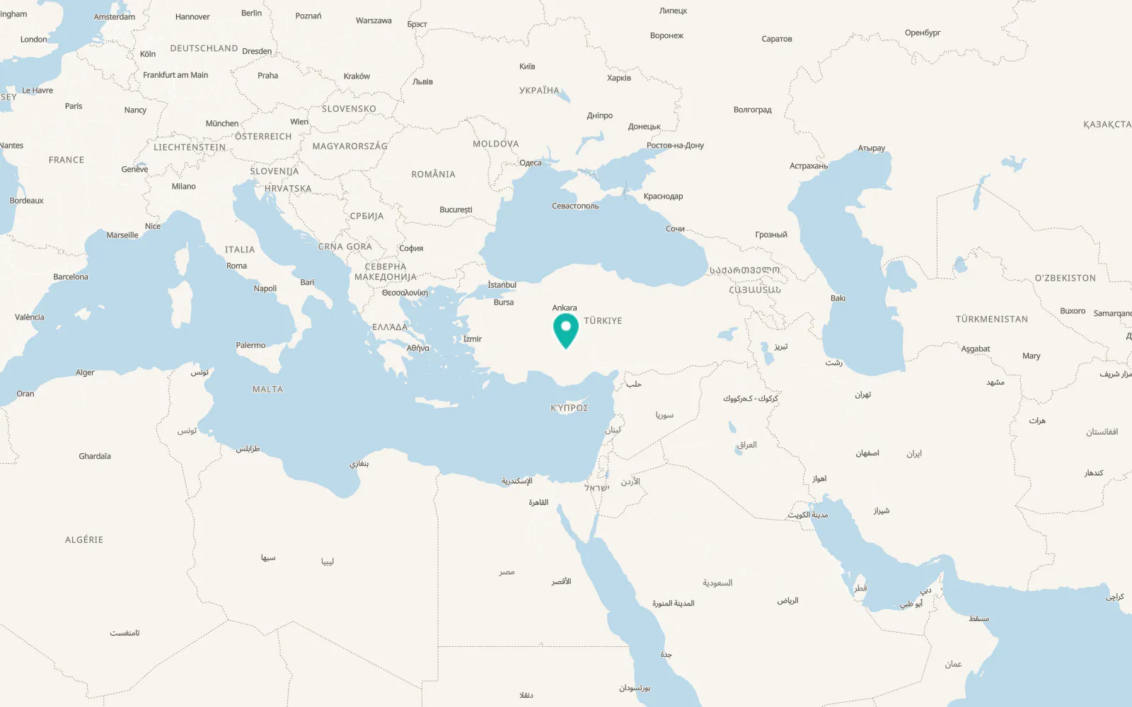 Map of Ovakavağı
