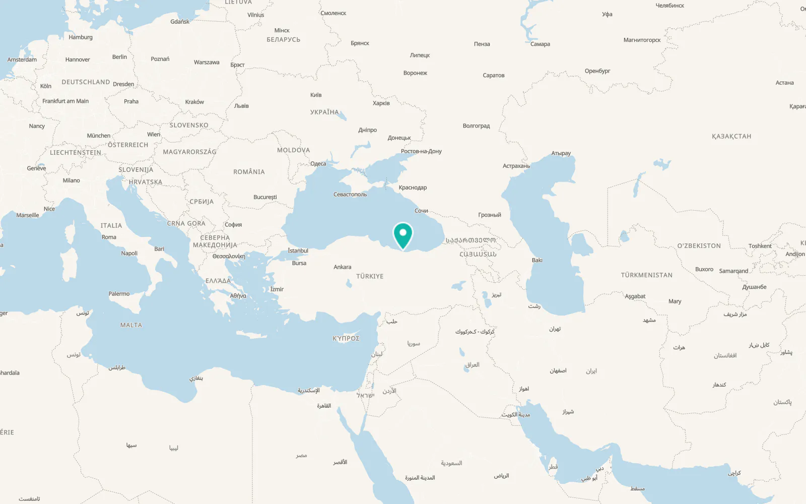Map of Piraziz
