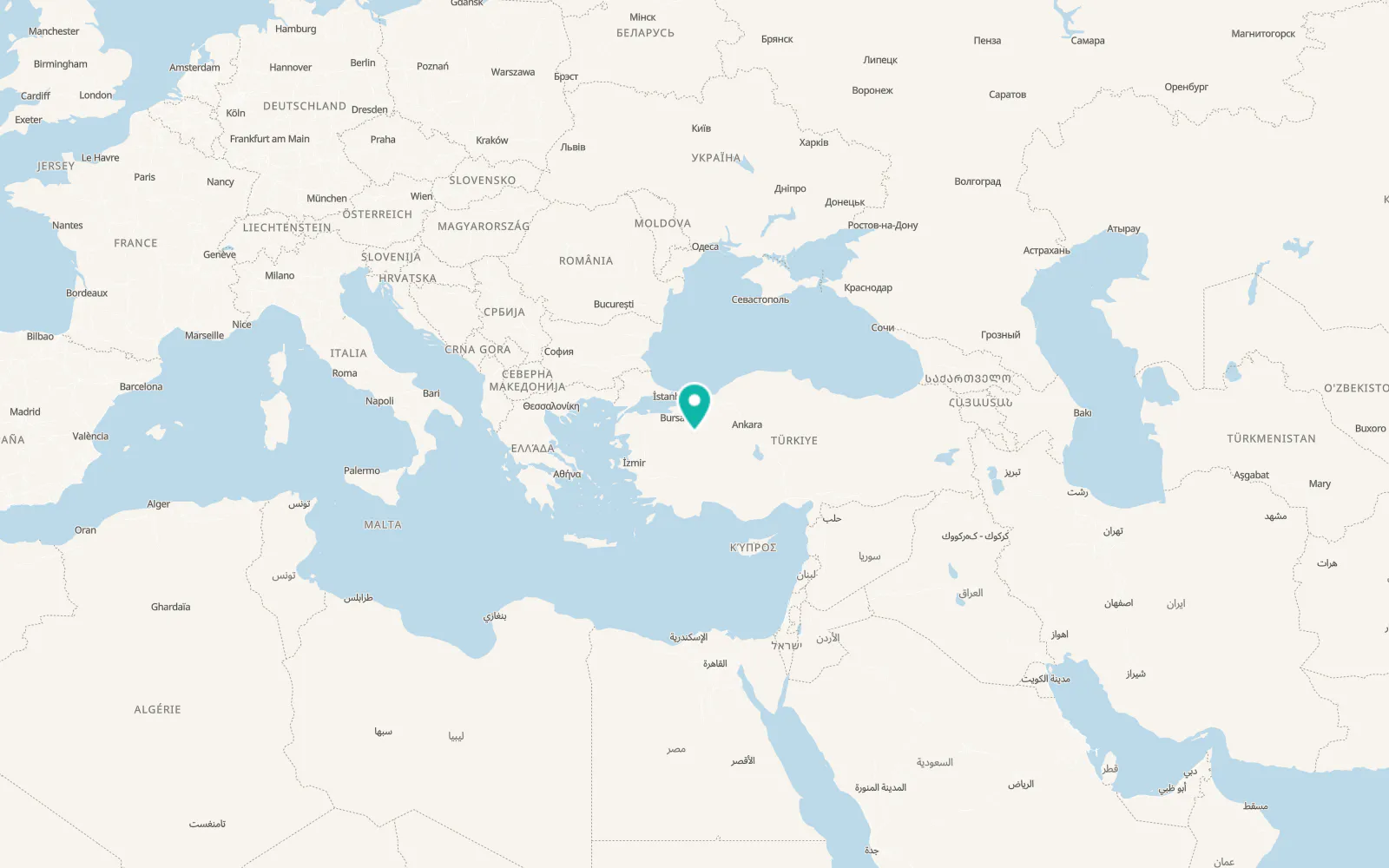 Map of Sabuncu