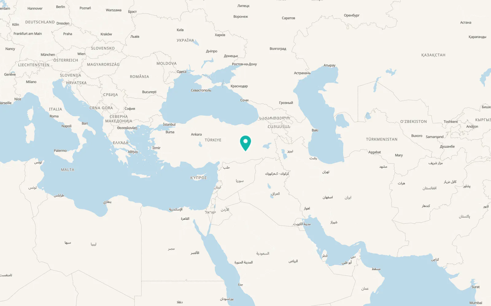 Map of Sakallı