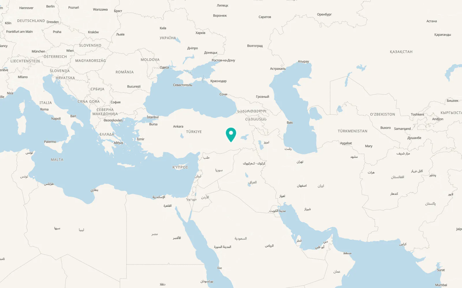 Map of Salat