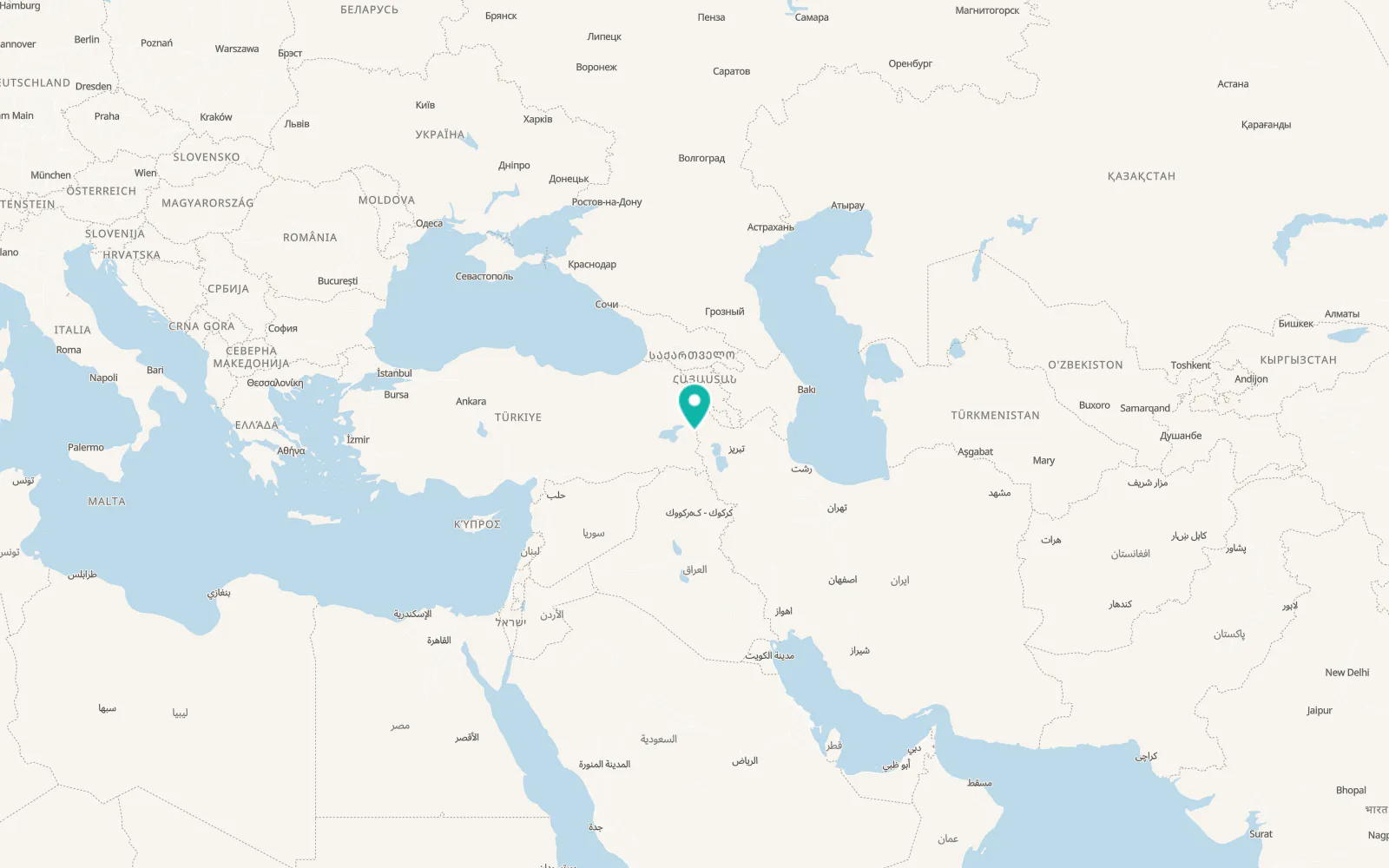 Map of Saray