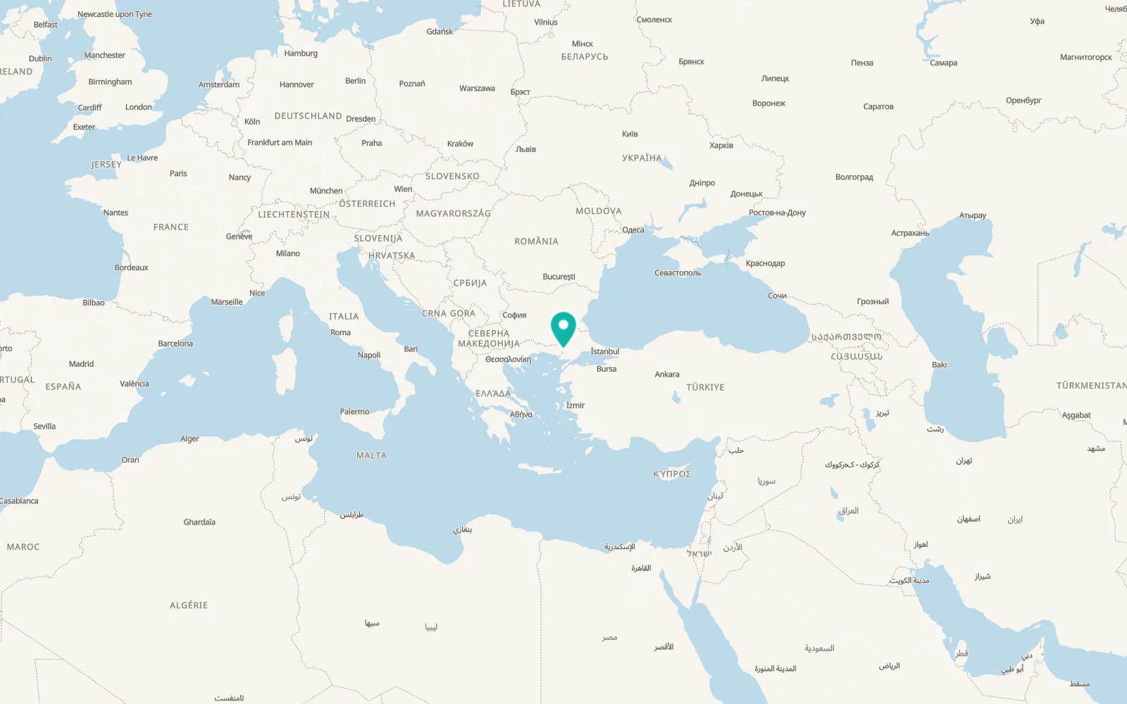 Map of Sarıcaali