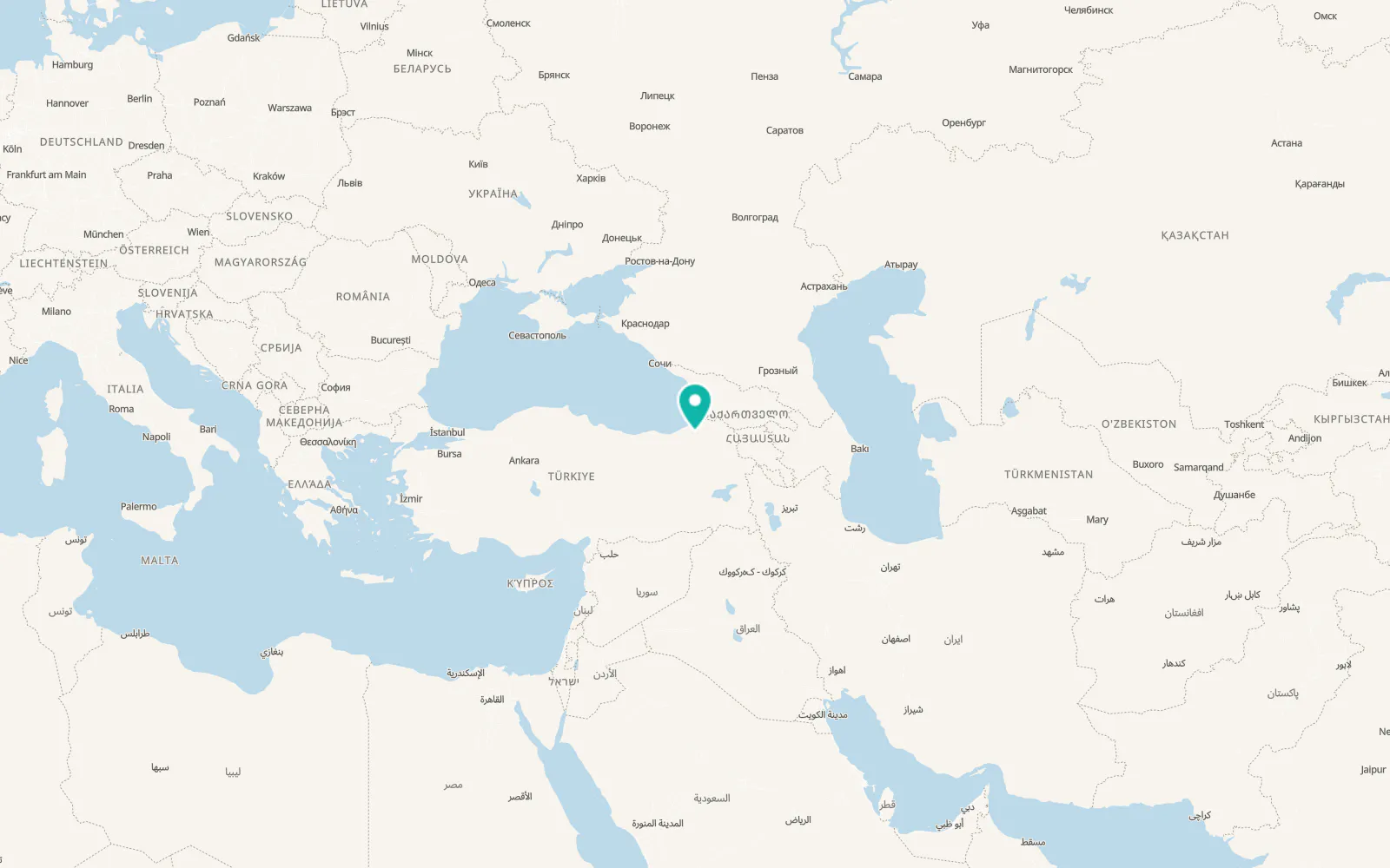 Map of Sarıgöl