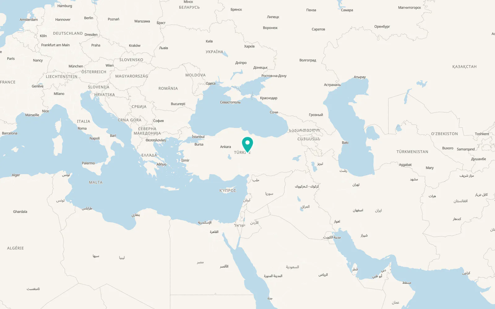 Map of Sarıoğlan