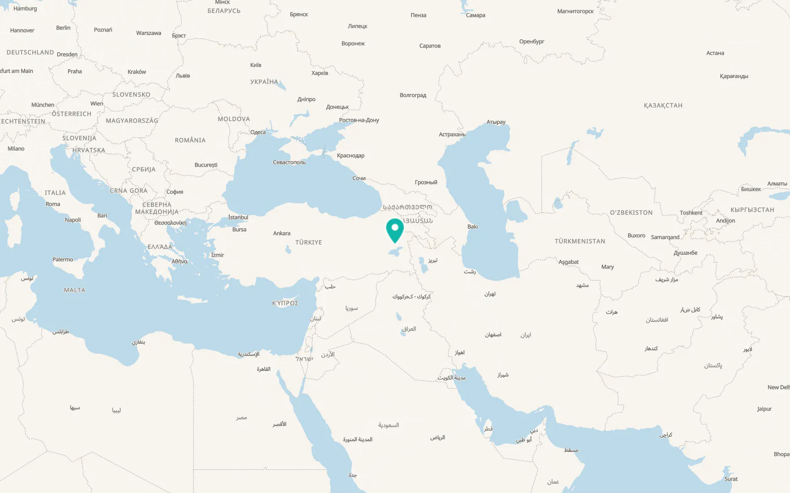 Map of Sarısu