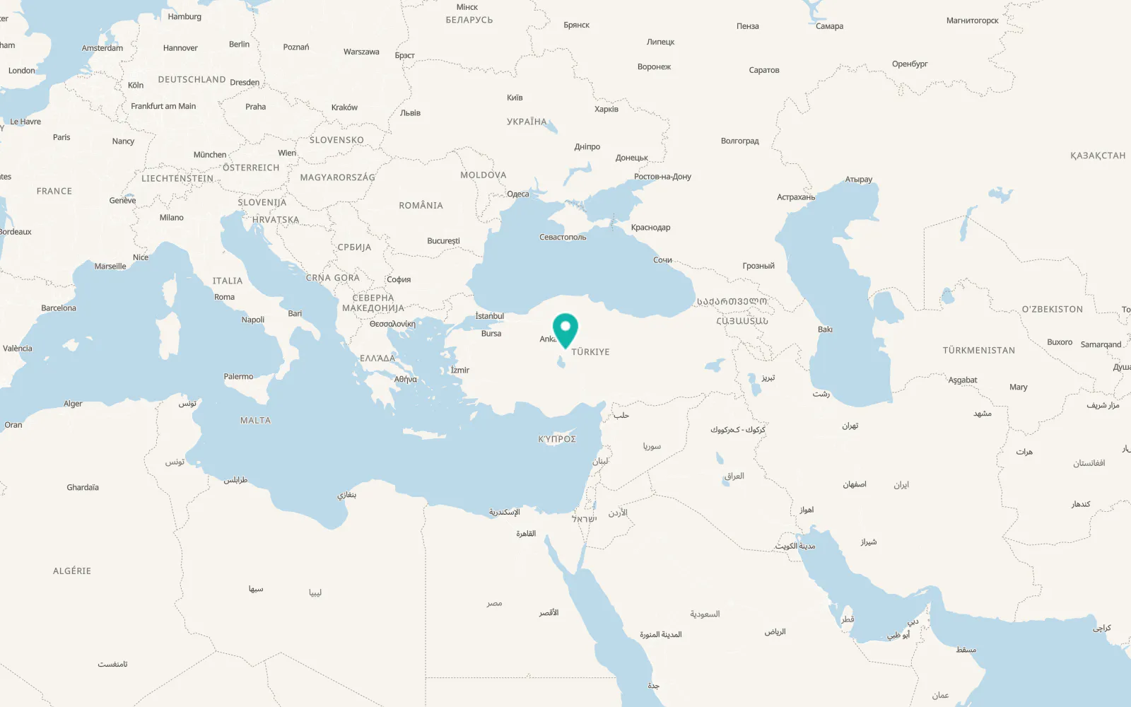 Map of Savcılı
