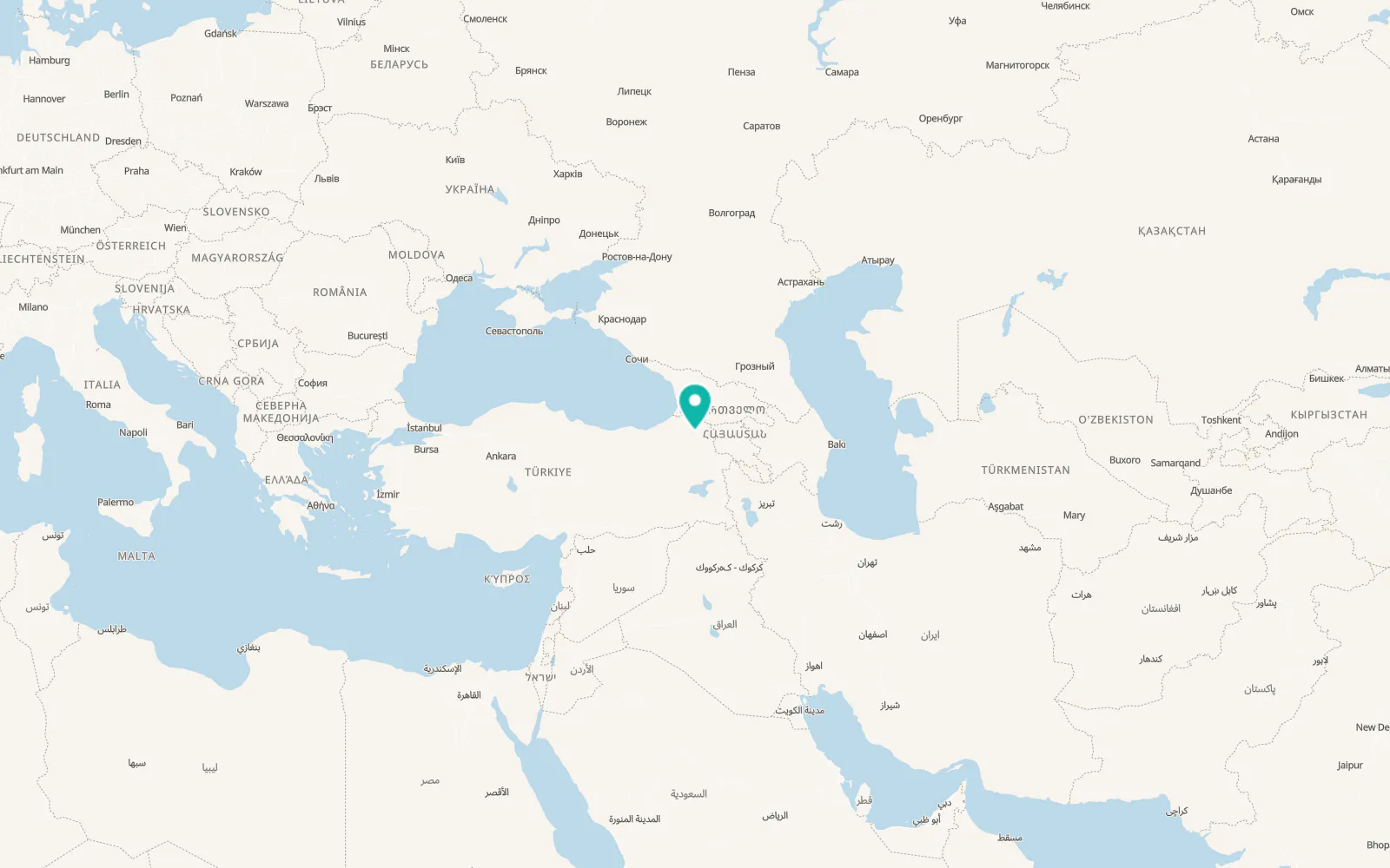 Map of Senemoğlu