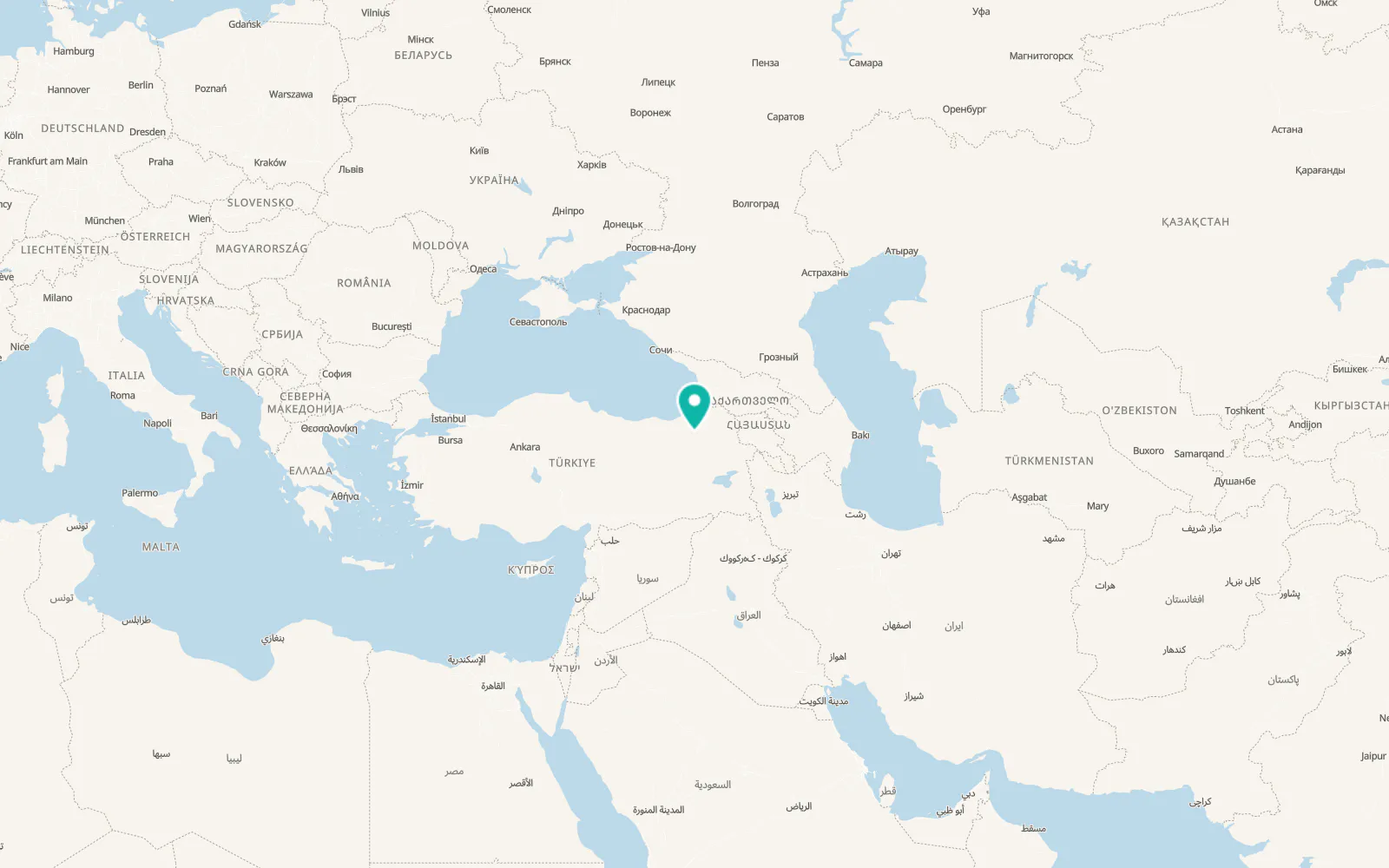 Map of Şenyurt