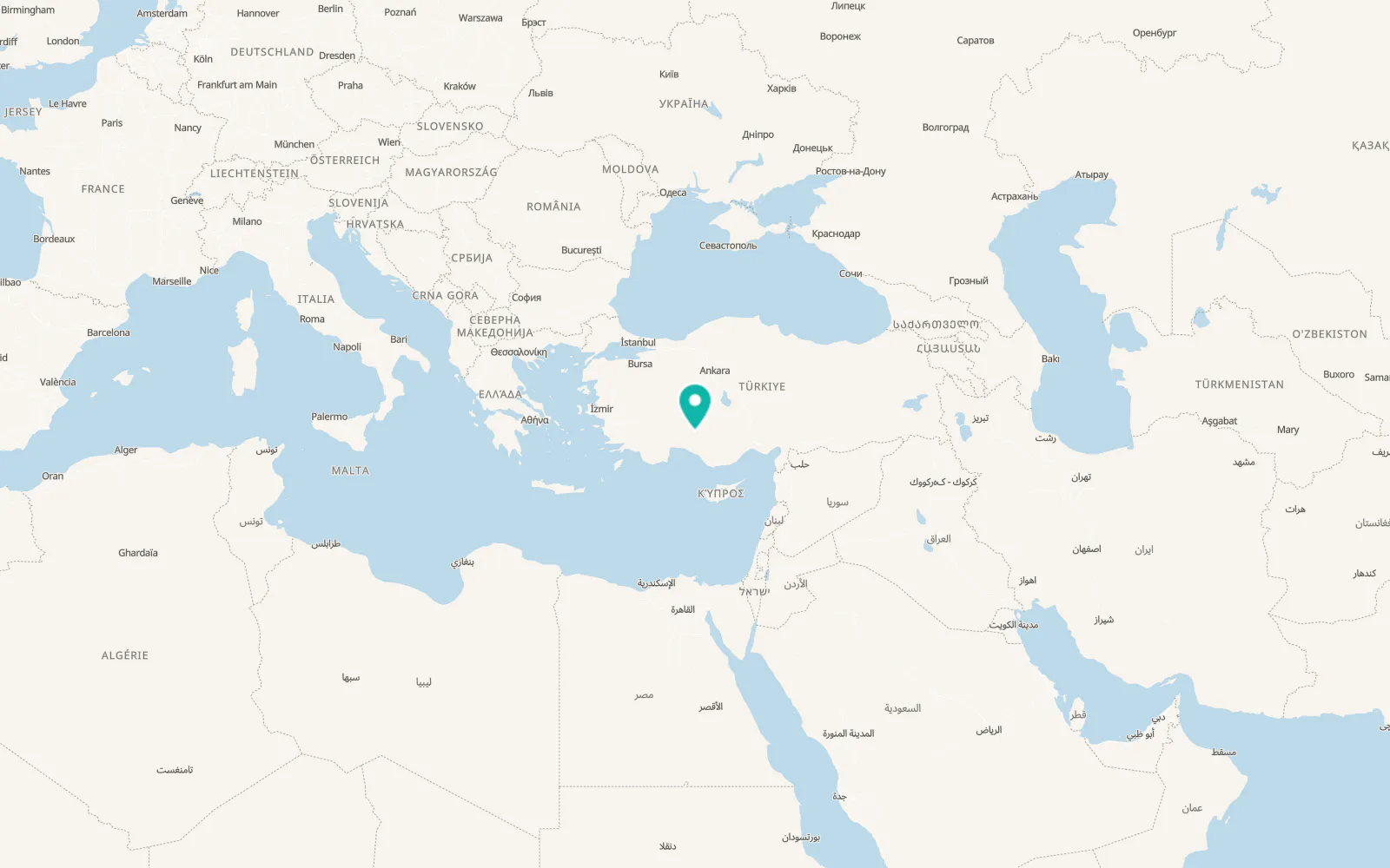 Map of Seydişehir