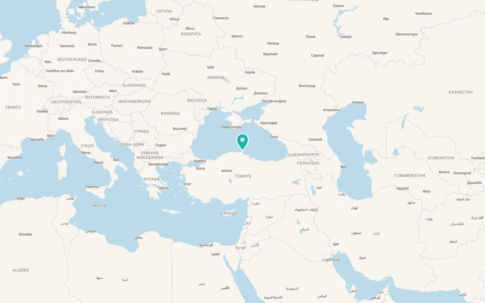 Map of Sinop