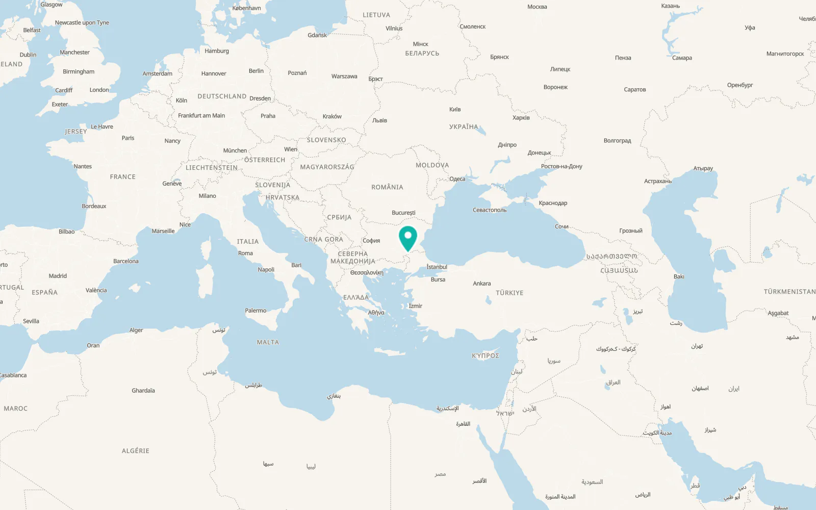 Map of Sırpsındığı