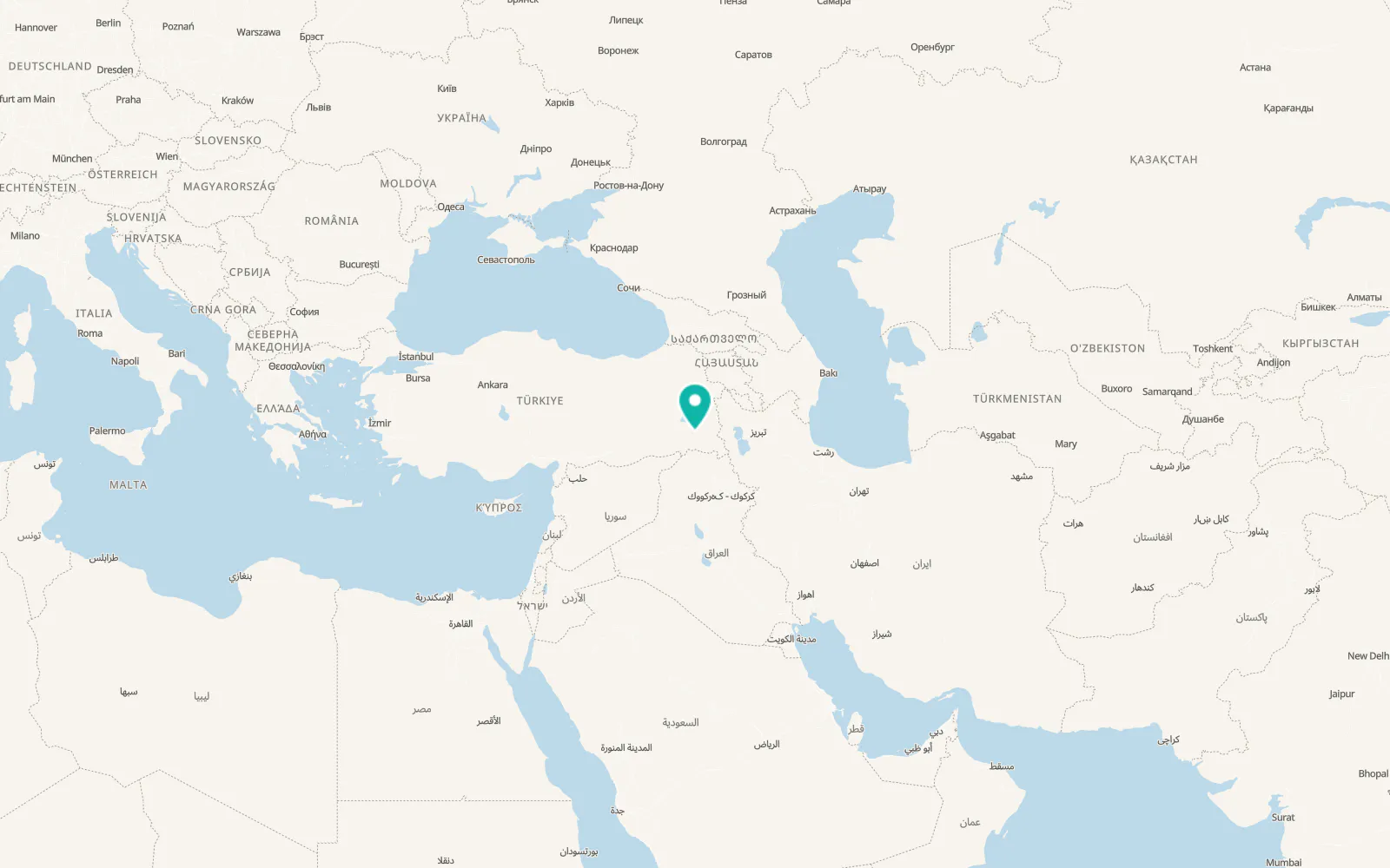 Map of Sözveren