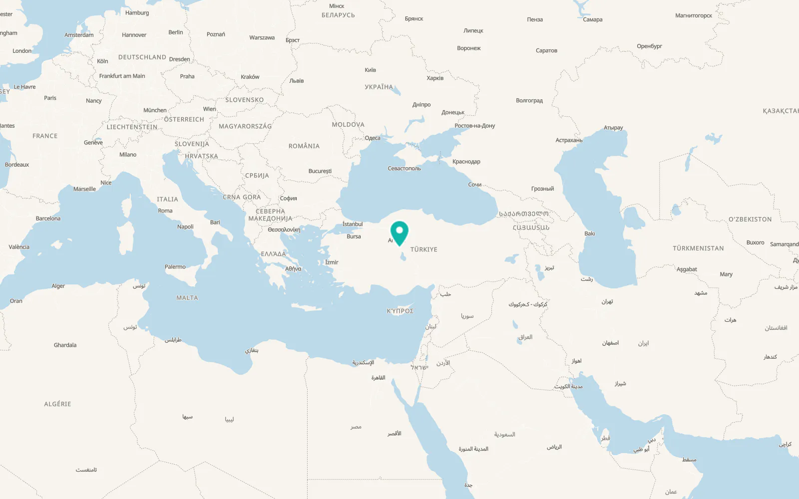 Map of Sofular
